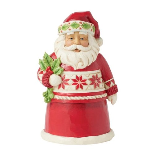 Holly Berry Noel (Santa Pint with Holly) - Heartwood Creek 