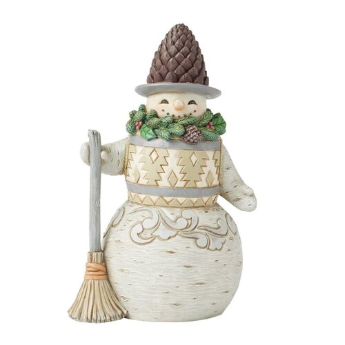 Looking Just Pine (Snowman with Pinecone Hat) - Heartwood Creek  Looking Just Pine (Snowman with Pinecone Hat) - Heartwood Creek