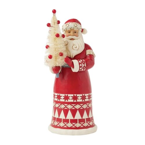Nordic Winter Wishes (Nordic Santa with Tree) - Heartwood Creek 