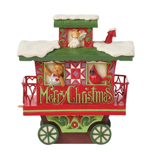 North Pole Delivery ( Train Car Caboose PRE-ORDER) - Heartwood Creek 