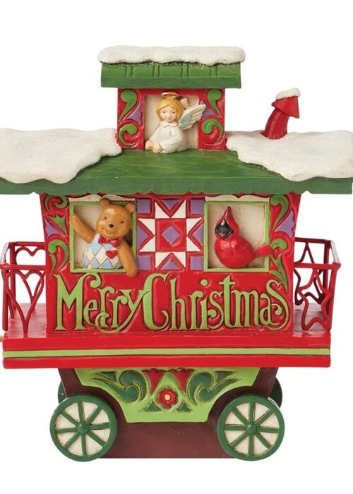Heartwood Creek North Pole Delivery ( Train Car Caboose) - Heartwood Creek