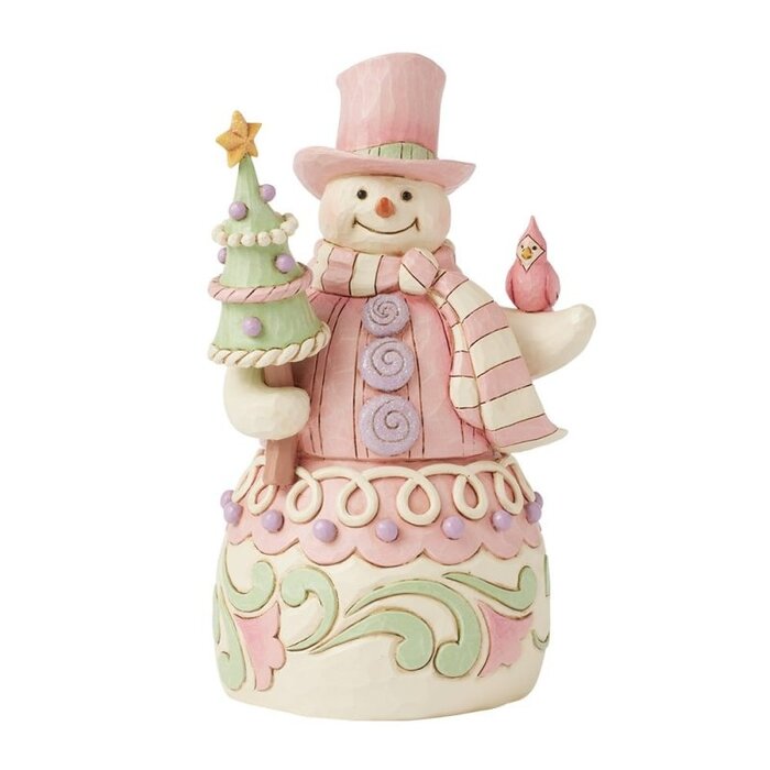 Heartwood Creek Pastel Winter Wonder's (Pastel Candy Snowman) - Heartwood Creek