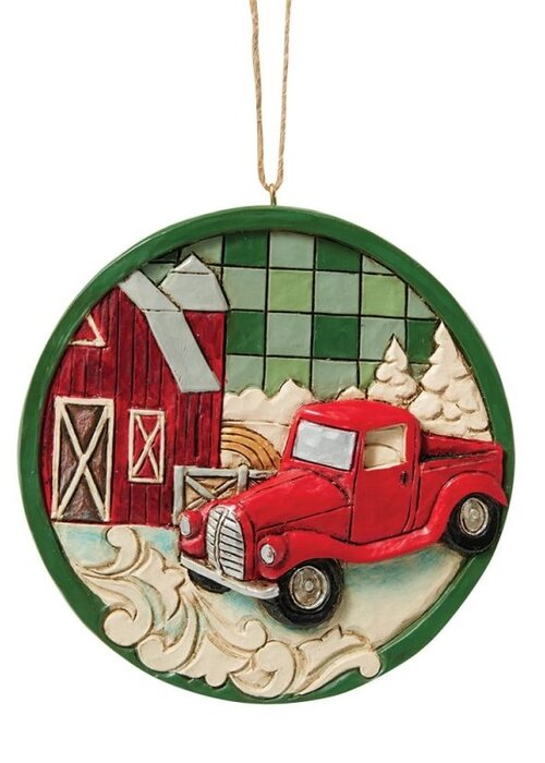 Heartwood Creek Red Truck Hanging Ornament - Heartwood Creek