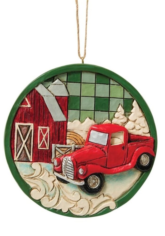 Heartwood Creek - Red Truck Hanging Ornament