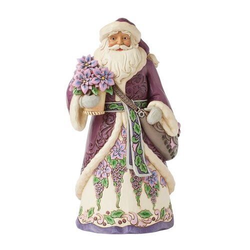 Royal Holiday Cheer (Purple Santa) - Heartwood Creek 
