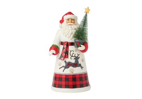 Heartwood Creek Santa Delivers (Santa with Sisal Tree) - Heartwood Creek