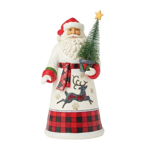 Santa Delivers (Santa with Sisal Tree) - Heartwood Creek 