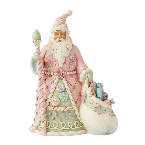 Sweet Treat Santa (Pastel Candy Santa PRE-ORDER) - Heartwood Creek 