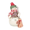 Swept in Love (Snowman with Peeking Dog) - Heartwood Creek
