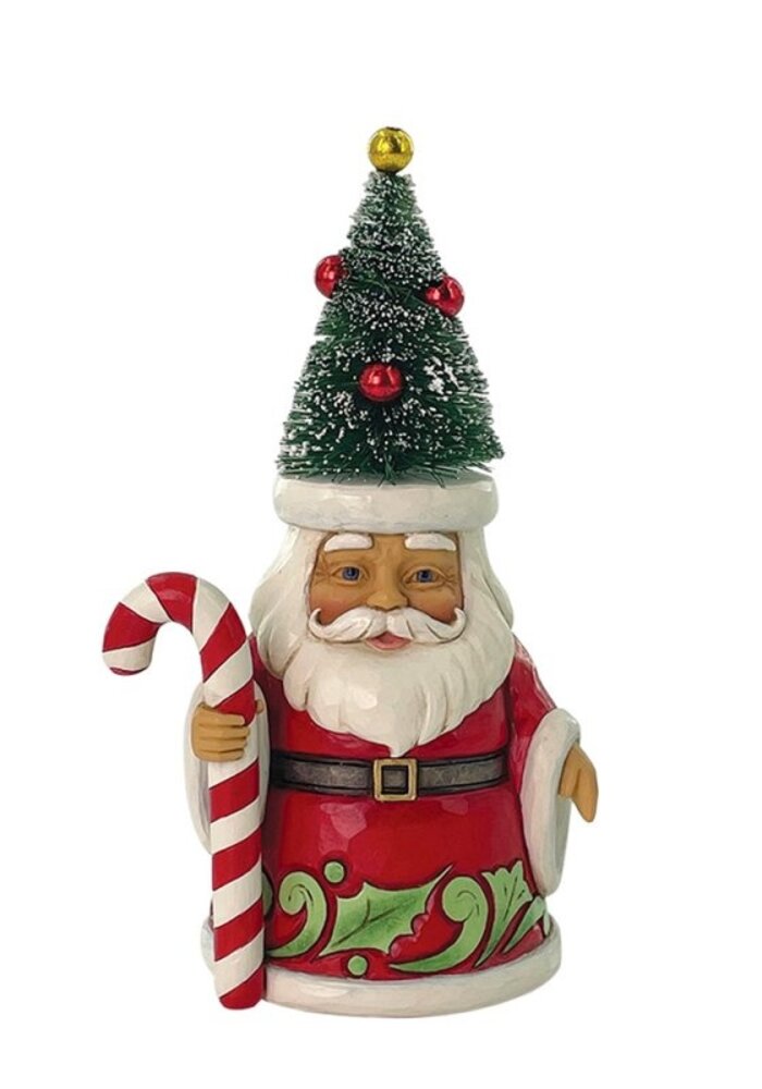 Heartwood Creek - The Merry On Top (Santa with Sisal Tree Pint)