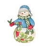 Wishing You a Cozy Christmas (Snowman with Evergreen Sprig) - Heartwood Creek