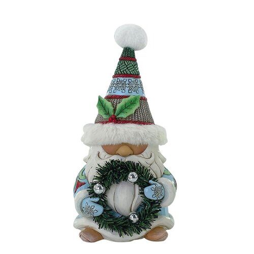 Wreathed in Holiday Joy (Gnome with Wreath) - Heartwood Creek 