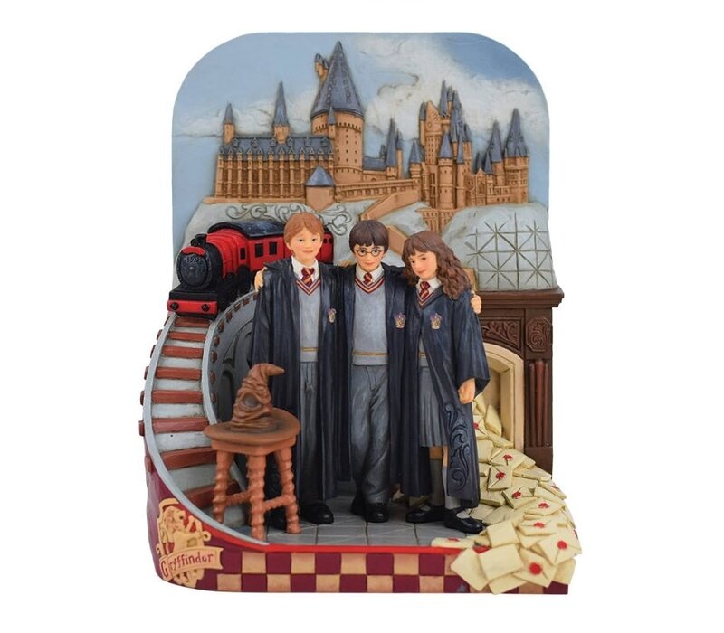 Harry Potter by Jim Shore - The Journey Begins (Harry Potter Trio Scene PRE-ORDER)