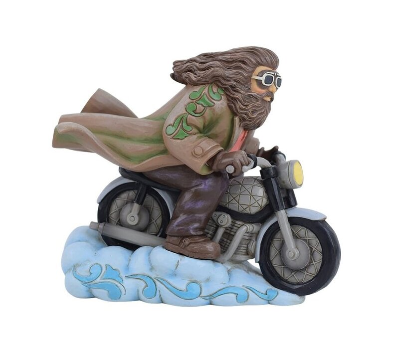 Harry Potter by Jim Shore - Guardian in the Sky (Hagrid on Bike PRE-ORDER)