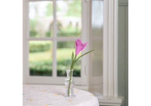 Sjaal met Verhaal Krokus Roze - Sjaal met een Verhaal