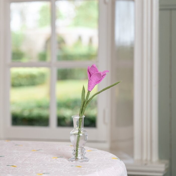 Sjaal met een Verhaal - Krokus Roze