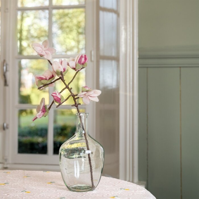 Sjaal met een Verhaal - Bloem: Tak: Magnolia