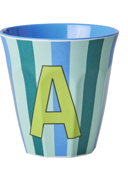 RICE A - Middelgroot Beker - Blauw - rice