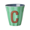 rice rice - C - Middelgroot Beker - Groen  - Multicolor