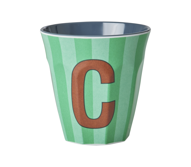 rice - C - Middelgroot Beker - Groen  - Multicolor