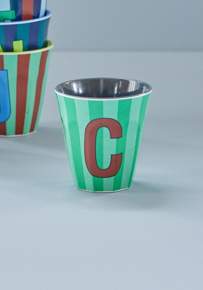 rice - C - Middelgroot Beker - Groen  - Multicolor