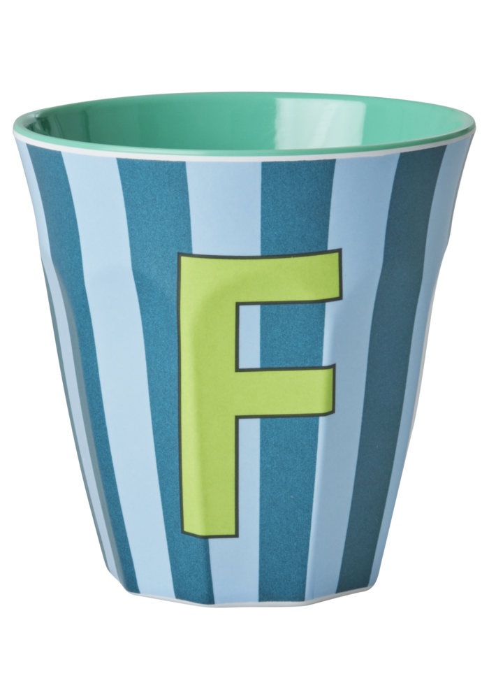 rice - F- Middelgroot Beker - Multicolor  - Blauw