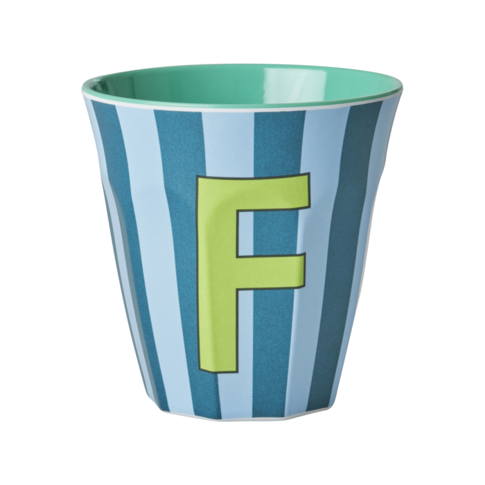 rice - F- Middelgroot Beker - Multicolor  - Blauw