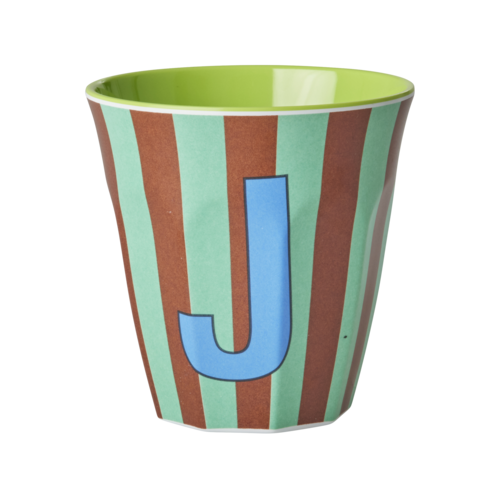 J - Middelgroot Beker - Multicolor - Mint - rice  J - Middelgroot Beker - Multicolor - Mint - rice