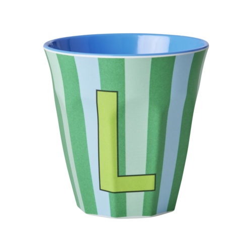 L - Middelgroot Beker - Multicolor - Groen - rice  L - Middelgroot Beker - Multicolor - Groen - rice