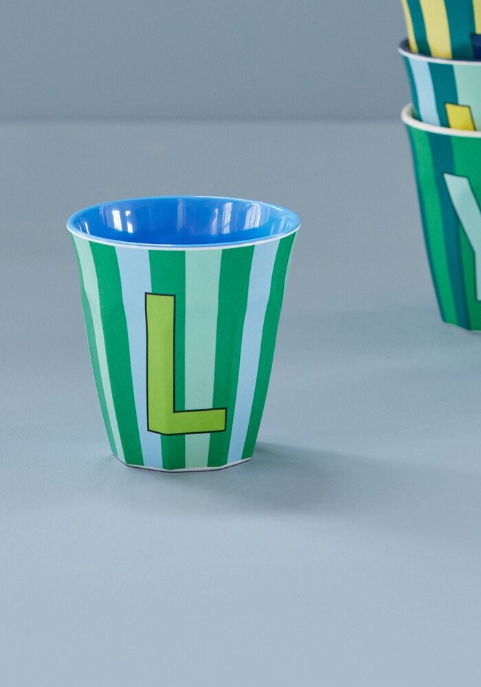 rice - L - Middelgroot Beker - Multicolor  - Groen