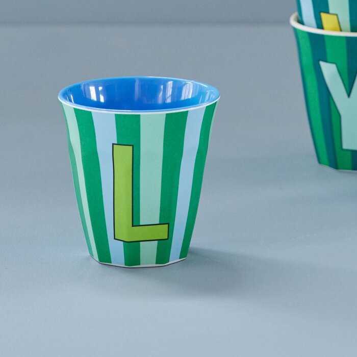 rice - L - Middelgroot Beker - Multicolor  - Groen