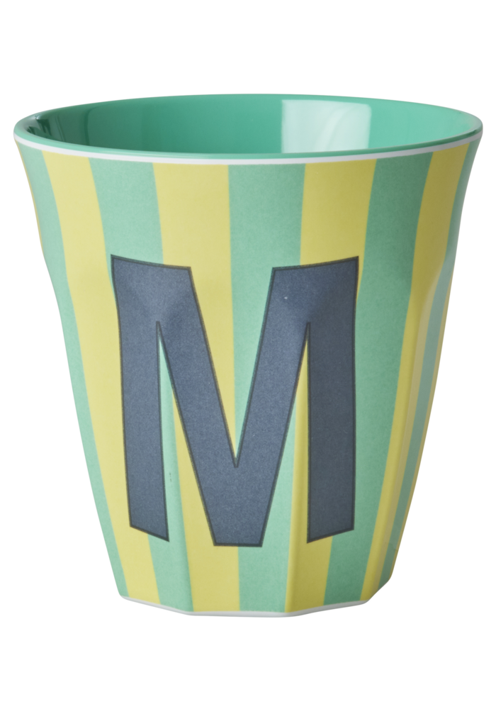 rice - M - Middelgroot Beker - Multicolor  - Groen