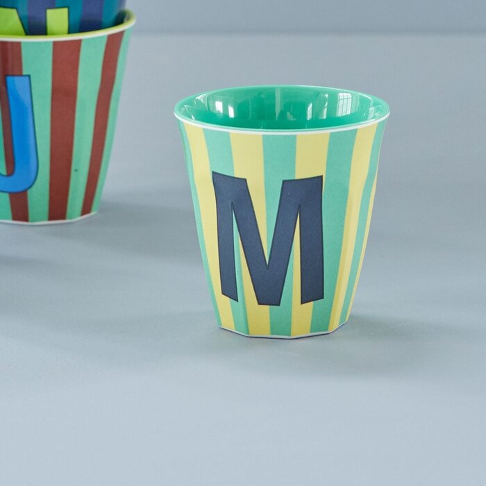 rice - M - Middelgroot Beker - Multicolor  - Groen