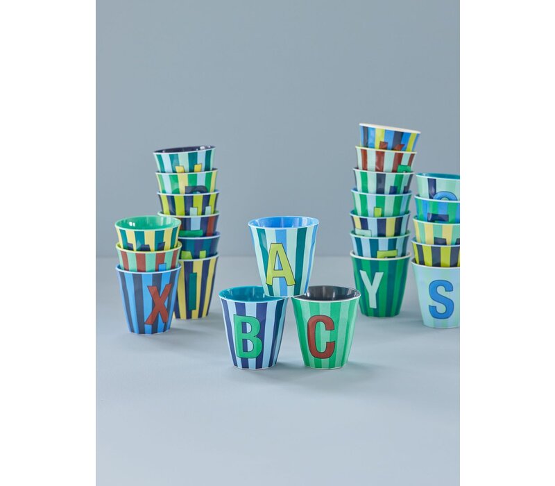 rice - R - Middelgroot Beker - Multicolor