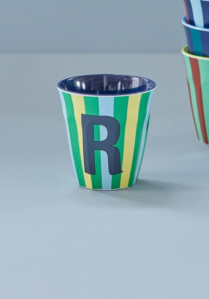 rice - R - Middelgroot Beker - Multicolor