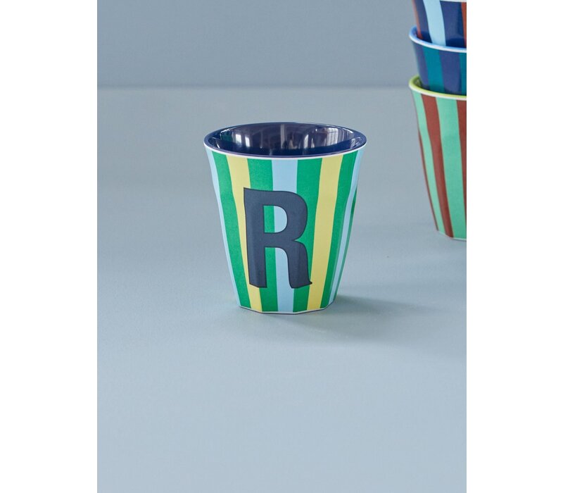 rice - R - Middelgroot Beker - Multicolor