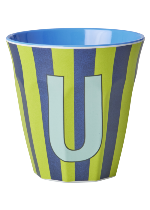 RICE U - Middelgroot Beker - Multicolor - Groen - rice