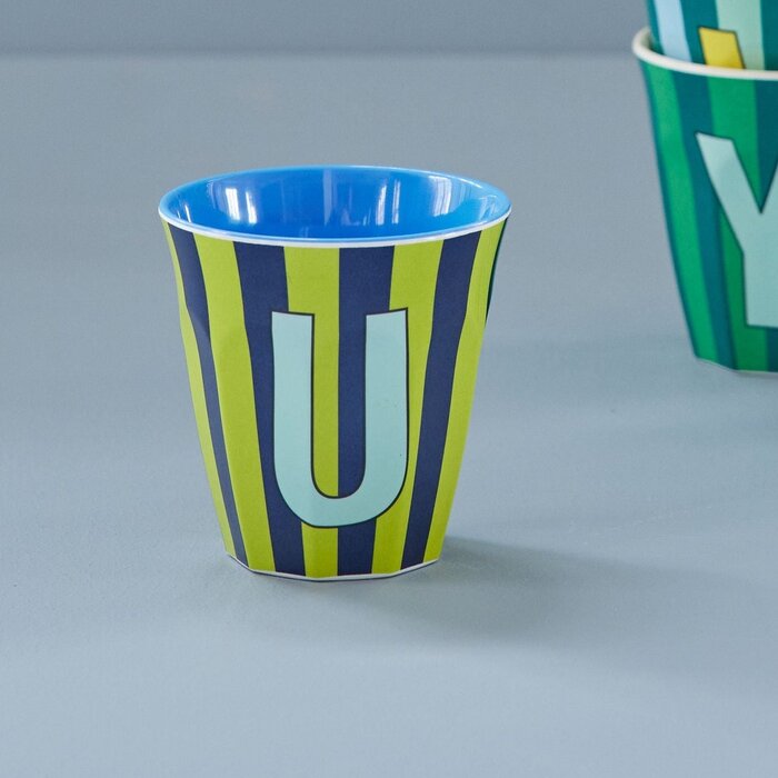 rice - U - Middelgroot Beker - Multicolor - Groen