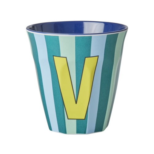 V - Middelgroot Beker - Multicolor - rice 