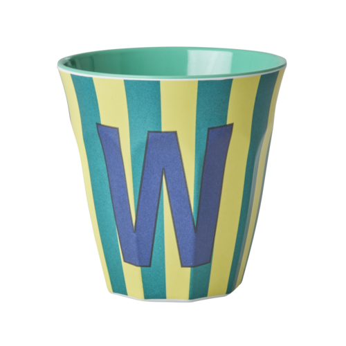 W - Middelgroot Beker - Multicolor - rice 