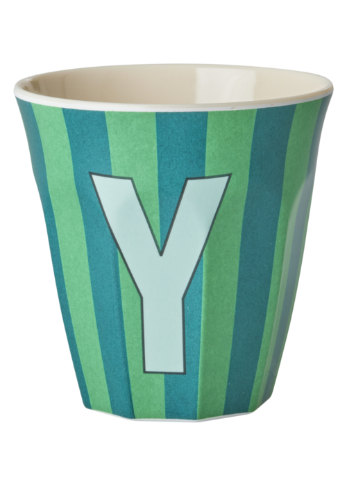 RICE Y - Middelgroot Beker - Multicolor - Groen - rice