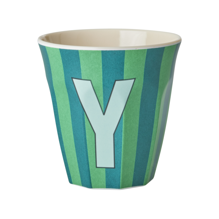 rice - Y - Middelgroot Beker - Multicolor - Groen