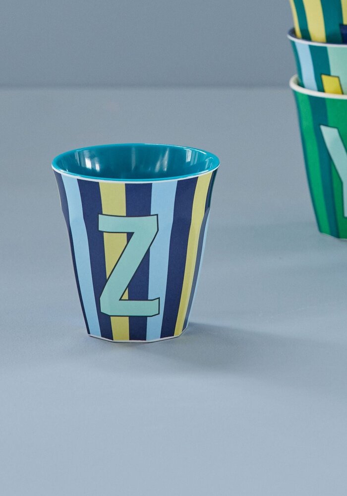 rice - Z - Middelgroot Beker - Multicolor - Blauw