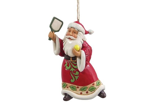Heartwood Creek Pickleball Santa Hanging Ornament (PRE-ORDER) - Heartwood Creek