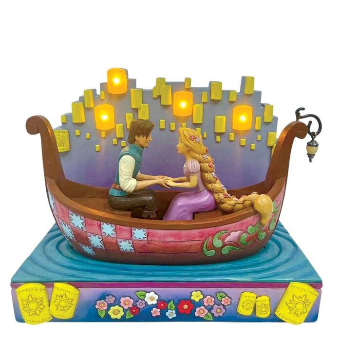 Disney Traditions - A Dream Come True (Tangled Boat with LED Lanterns)