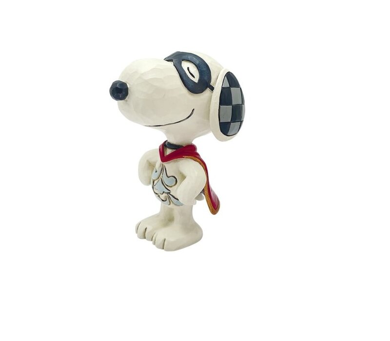 Peanuts by Jim Shore - Superhero Snoopy Mini