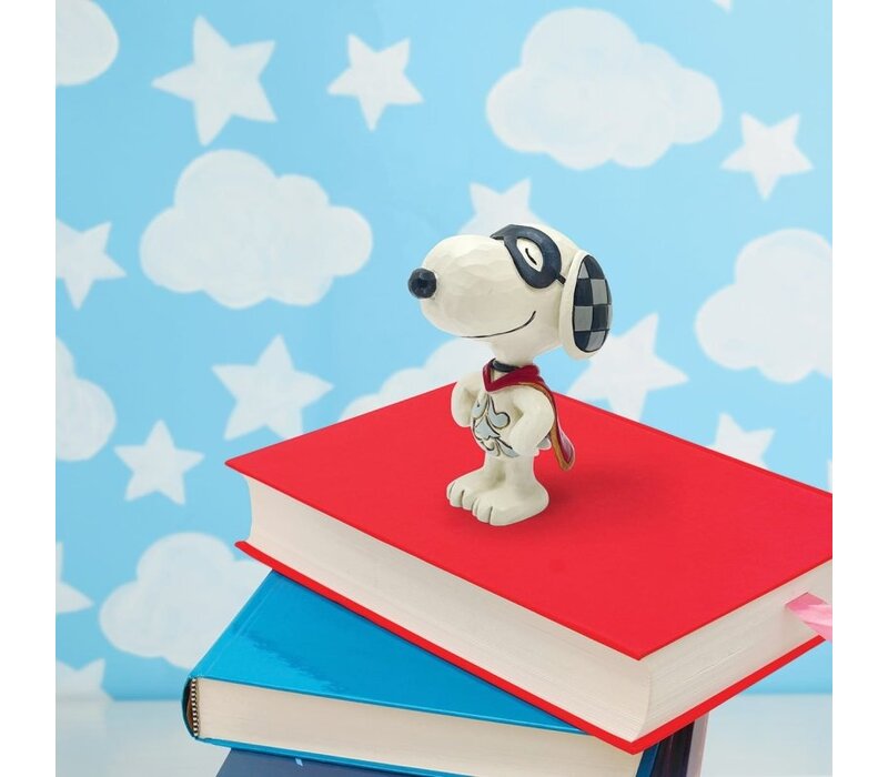 Peanuts by Jim Shore - Superhero Snoopy Mini