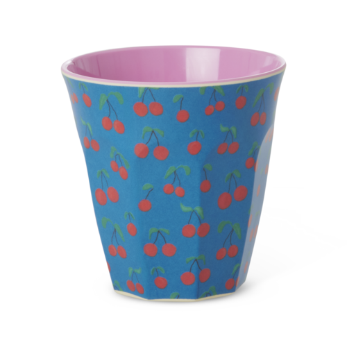 Middelgroot Beker - Cherry Love - rice  Middelgroot Beker - Cherry Love - rice