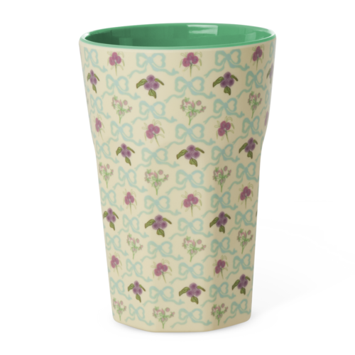 Grote Beker - Bow and Bouquet - rice 