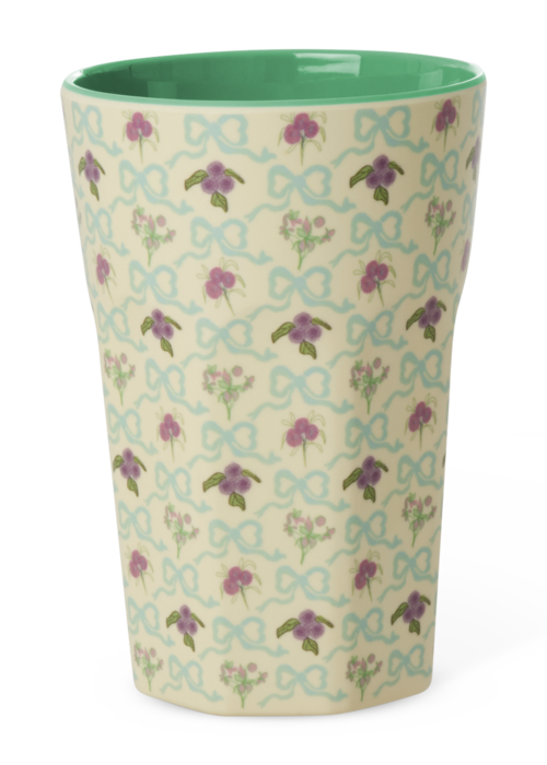 RICE Grote Beker - Bow and Bouquet - rice